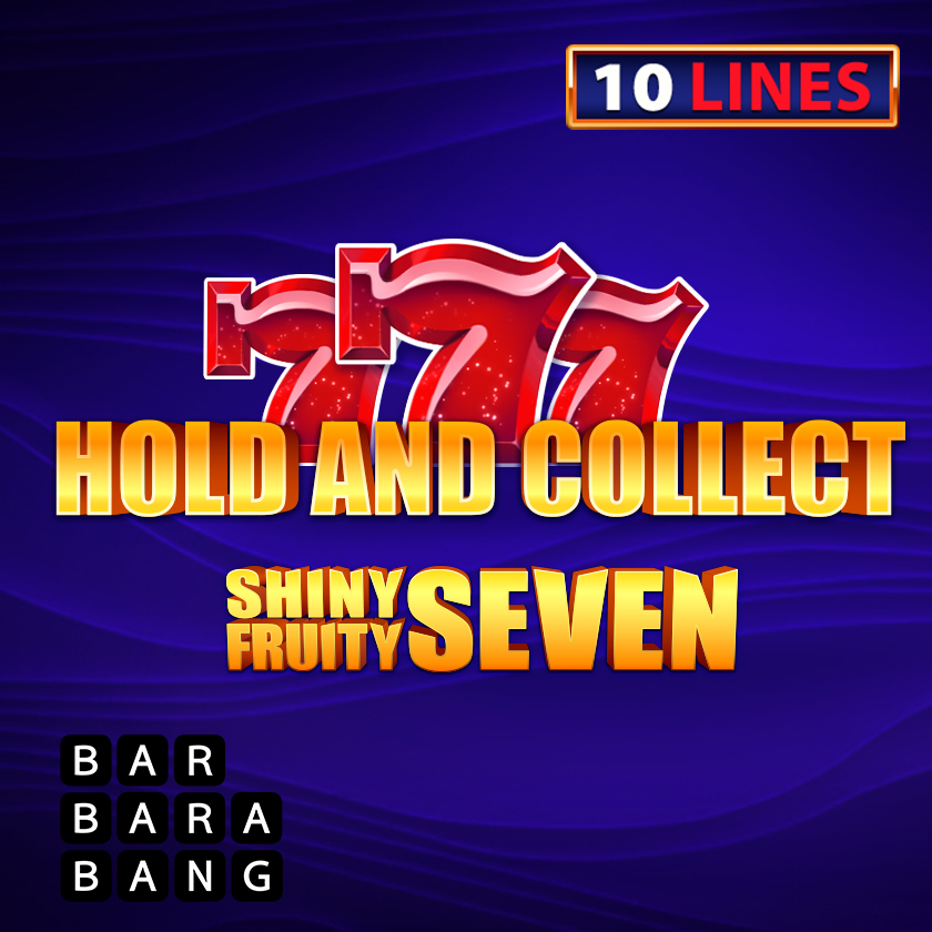 Shiny Fruity Seven 10 Lines Hold and Collect