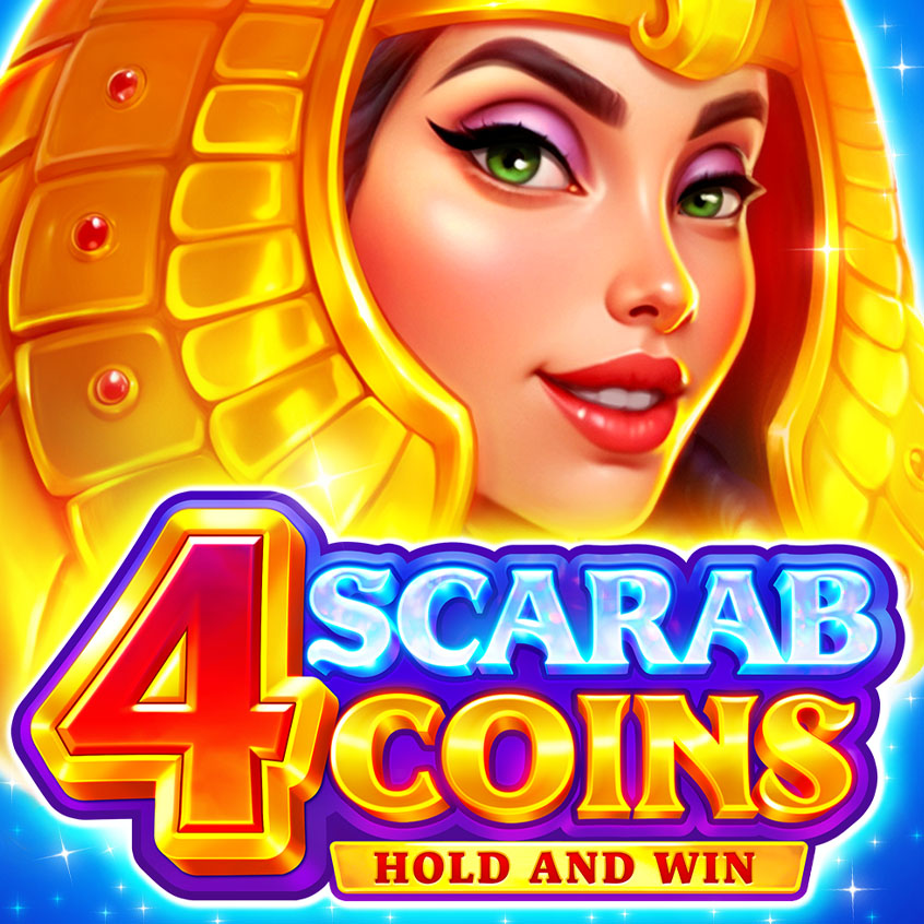 4 Scarab Coins: Hold and Win