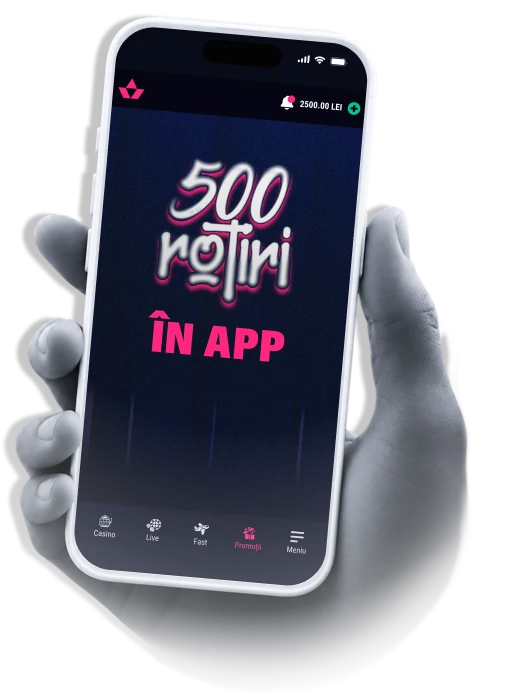 Aplicația FAVBET: 500 rotiri în app