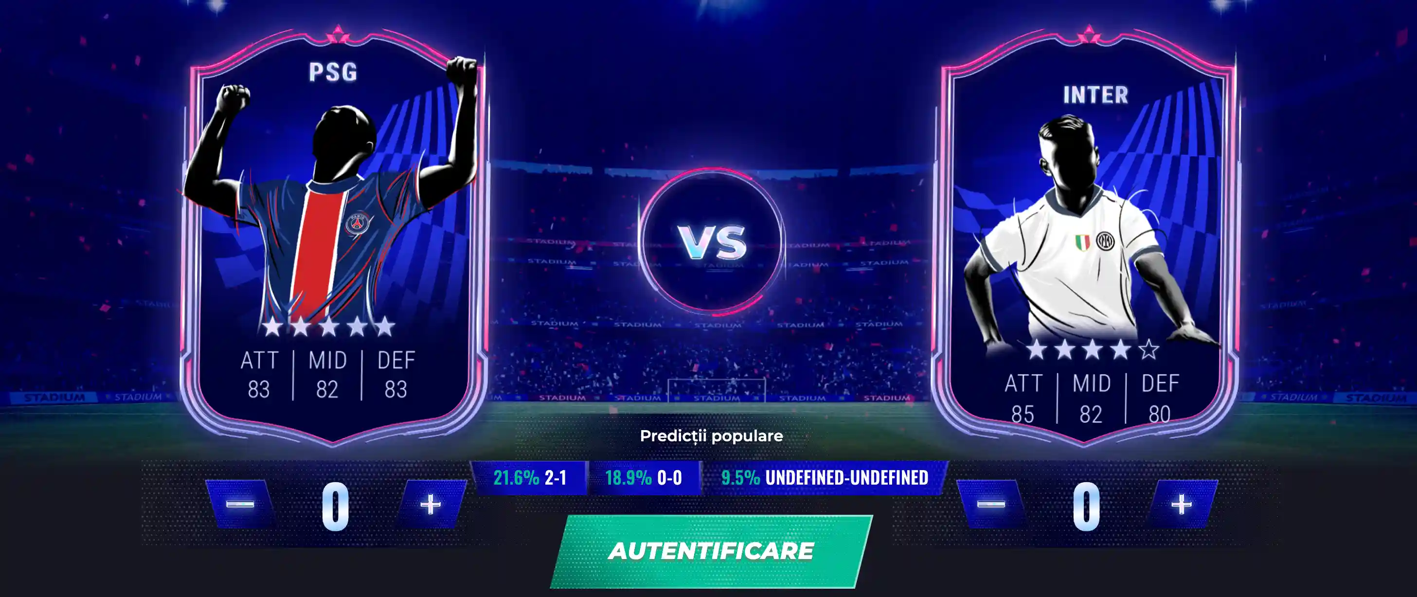 PSG - Inter pariuri online